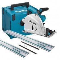 Makita SP6000K Plunge Saw With 2 Guide Rails & Joining Bar & Bag  110V